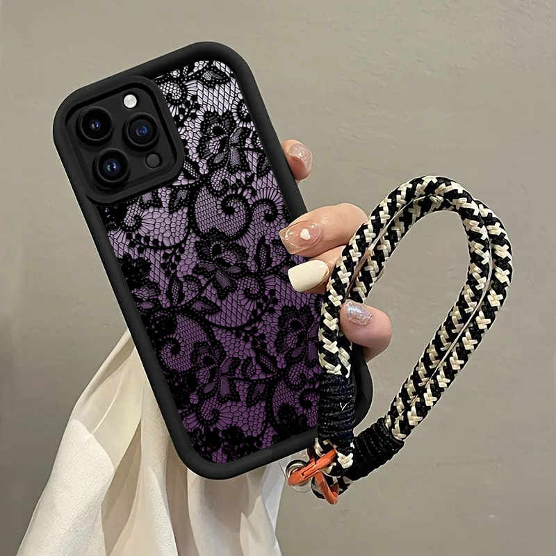 Phone Cases Purple - Capa de Telefone com Alça de