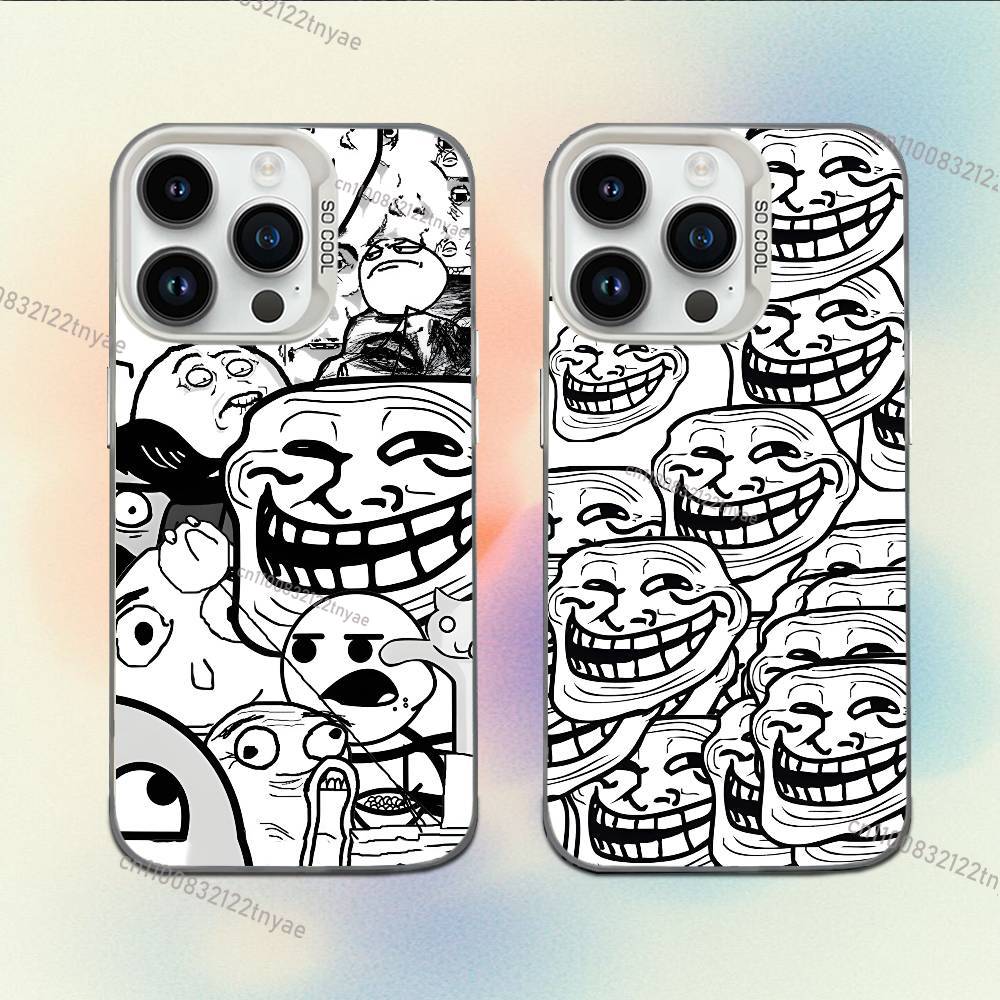 Phone Cases Quirky - Capa de Celular Engraçada T-Trollfaces Comics