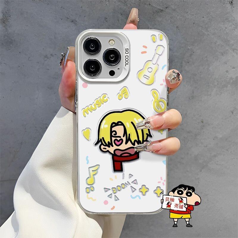 Phone Cases One Piece - Capa de Telefone Integrada Cor Prata