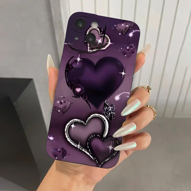 Phone Cases Purple - Capa de Celular TPU com Design
