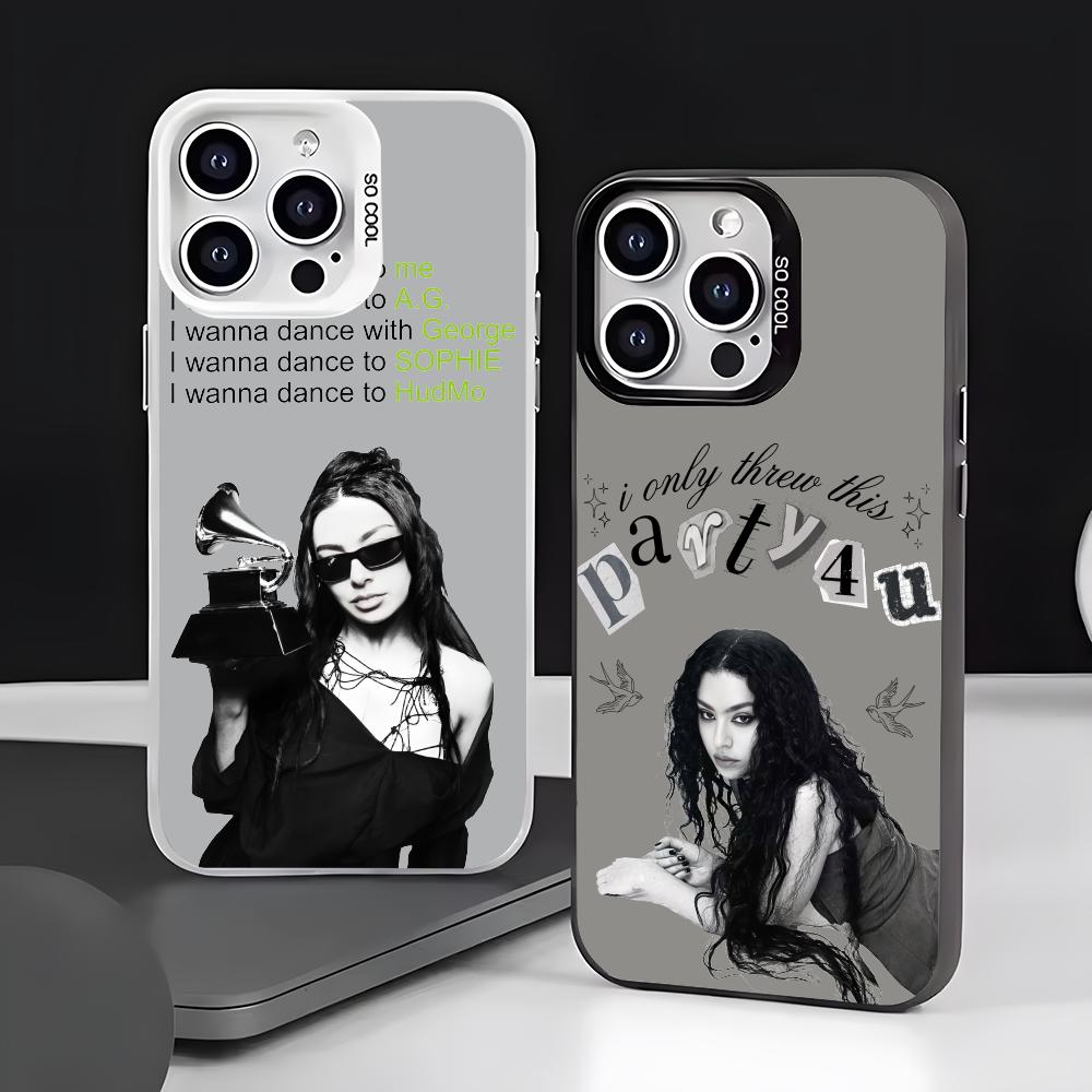 Phone Cases For Iphone 15 - Capa de Celular Antichoque C-Charli Xcx