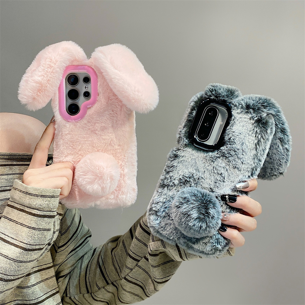 Phone Cases Holder - Bonito orelhas de coelho fofo suporte