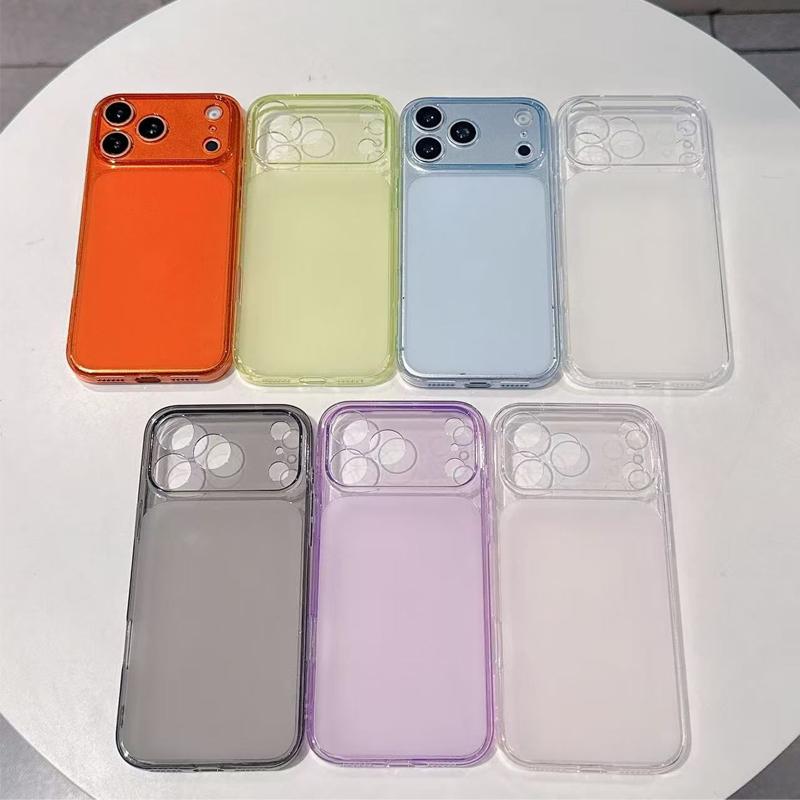 Phone Cases Rugged - Capa de Silicone Transparente Ultrafina para