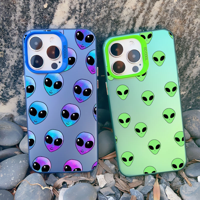 Phone Cases Quirky - Capa de Celular Engraçada de Alienígena