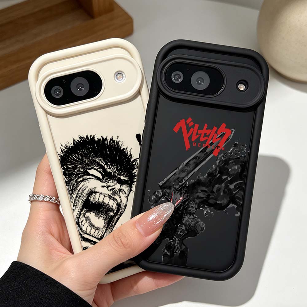 Phone Cases Google Pixel 9A - Capa de silicone Berserk Cool para