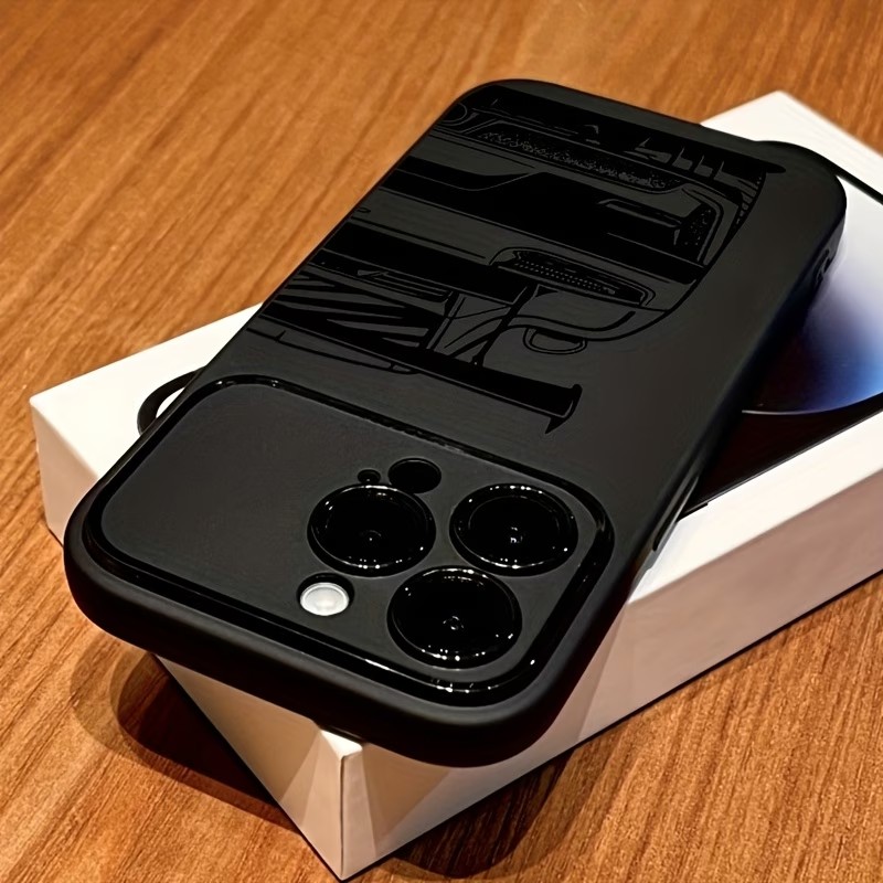 Phone Cases Rugged - Capa de Silicone Fosca com Desenho
