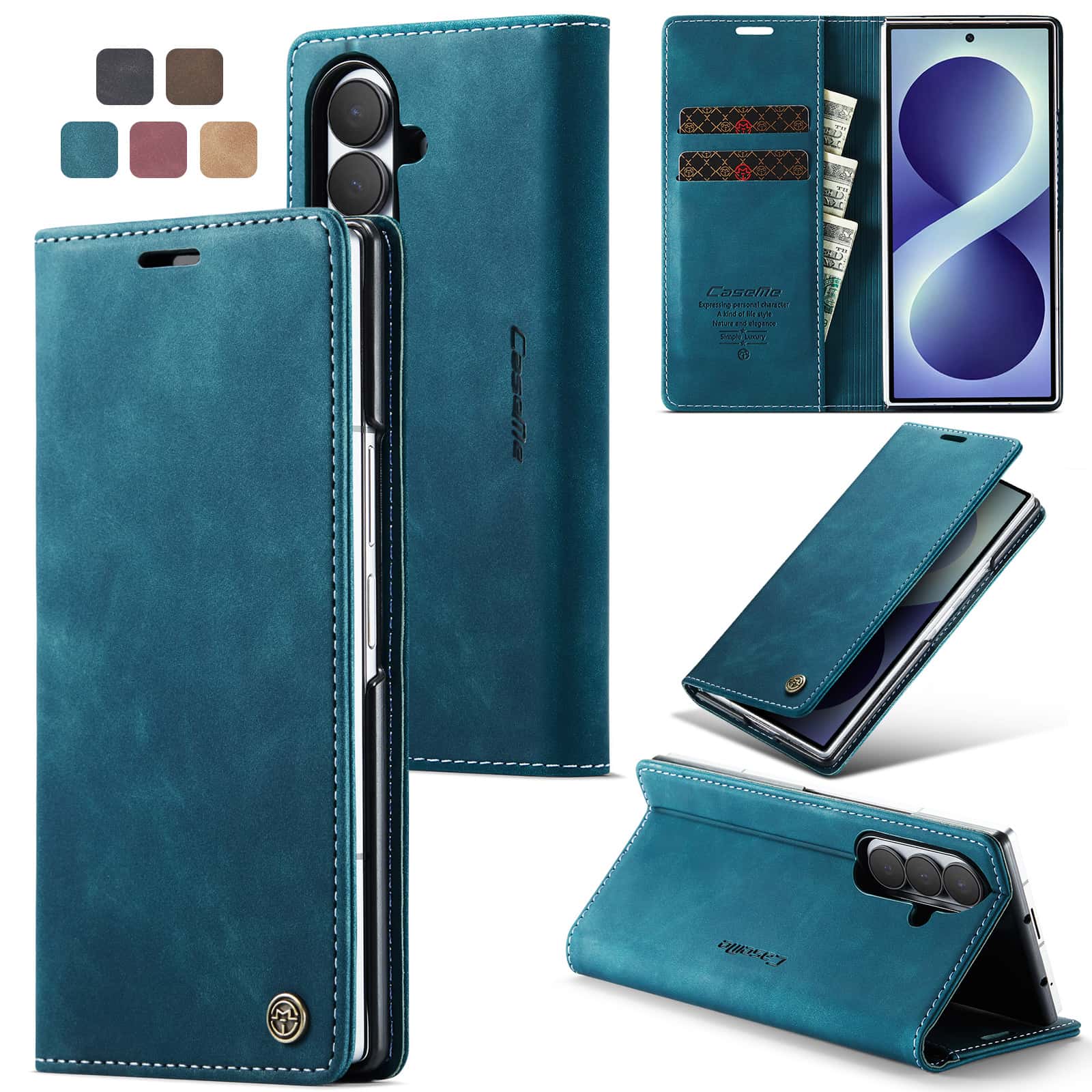 Capa Carteira de Couro Magnéti - Leather Folio Wallet Case avaliação e preço