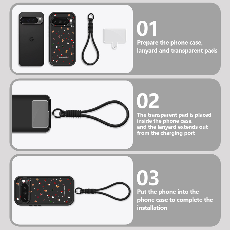Natal coração padrão caso de t - Phone Cases Google Pixel 9A avaliação e preço