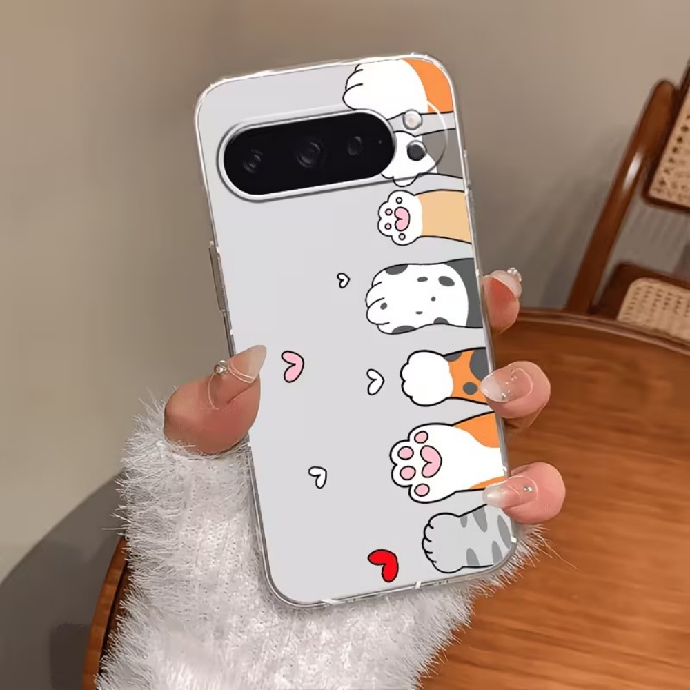 Capa de Silicone Transparente  - Phone Cases Google Pixel 9A avaliação e preço