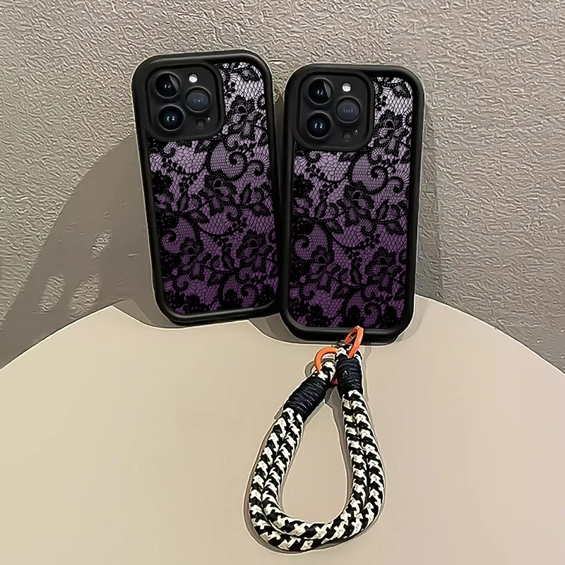 Capa de Telefone com Alça de R - Phone Cases Purple avaliação e preço