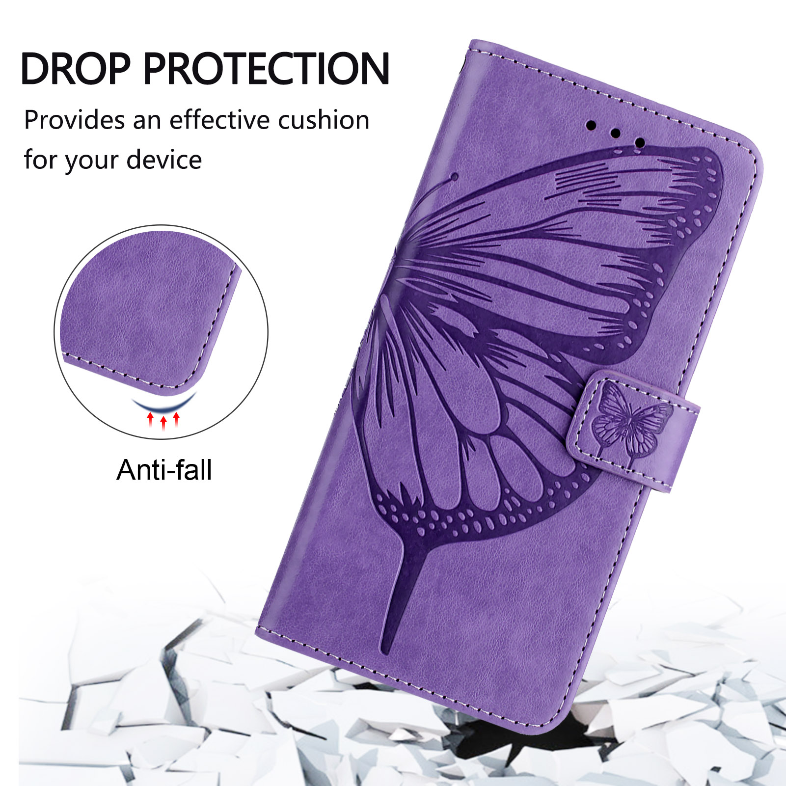 Capa de Telefone em Couro Luxu - Leather Folio Wallet Case avaliação e preço