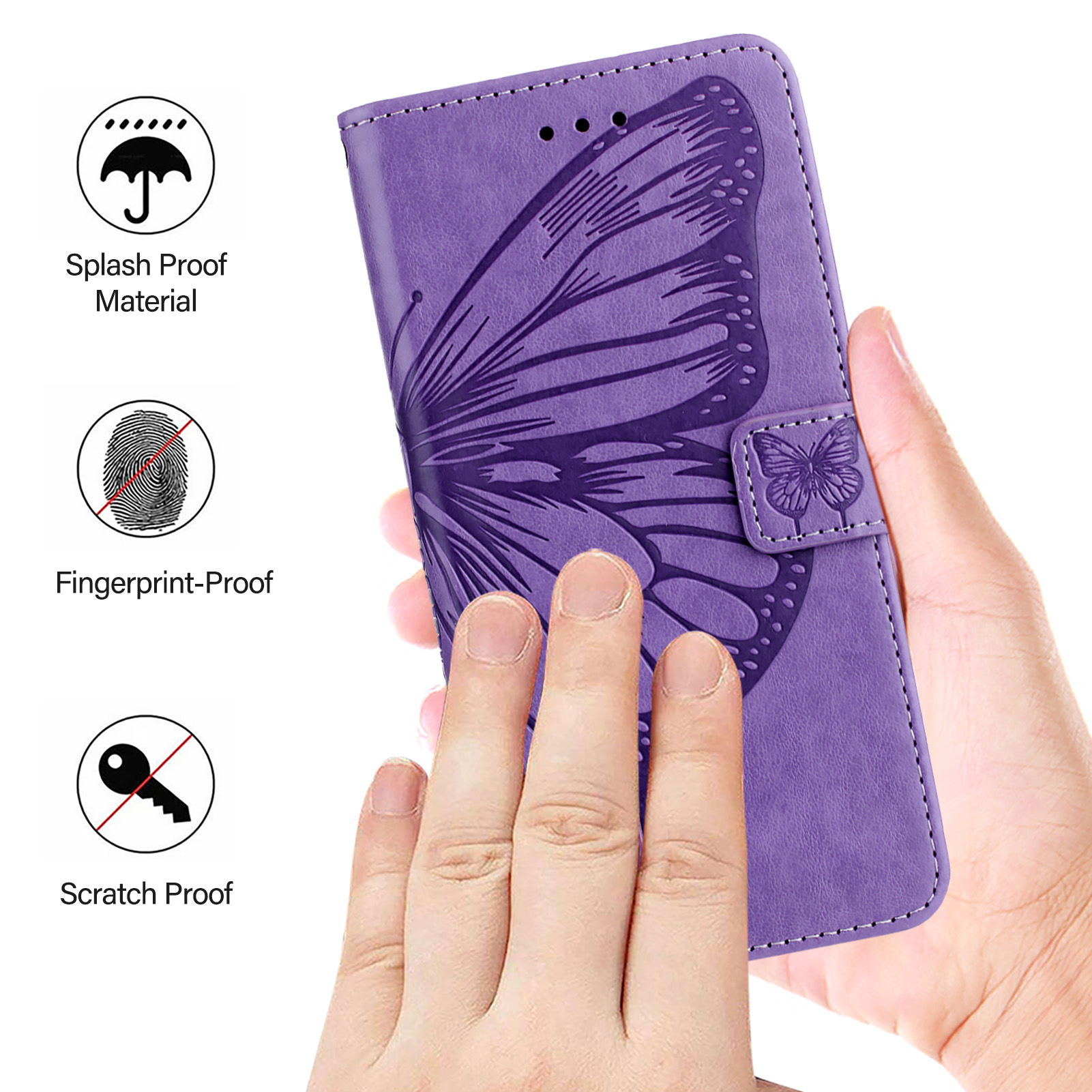 Capa de Telefone em Couro Luxu - Leather Folio Wallet Case avaliação e preço