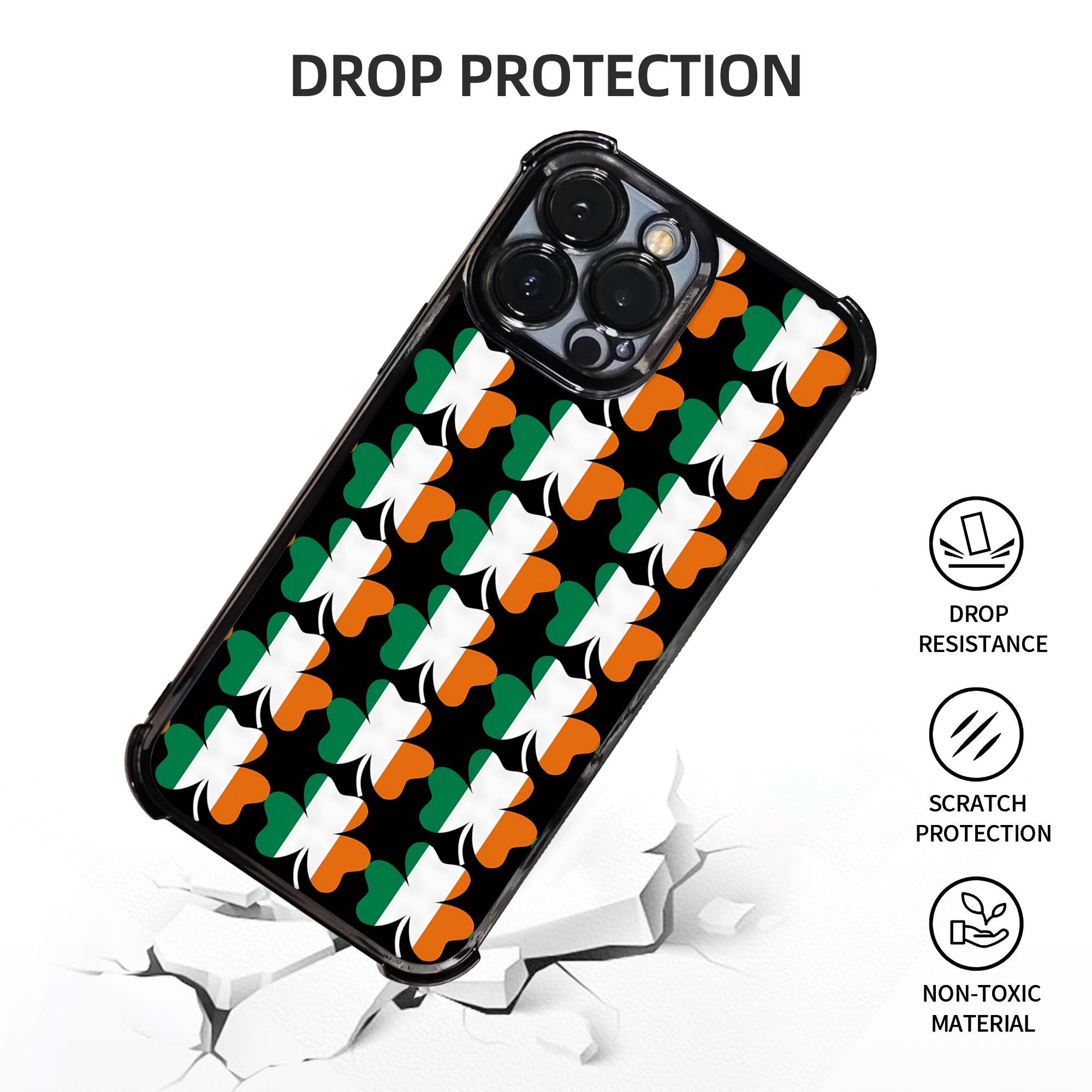 Capa de Telefone com Bandeira  - Phone Cases Ireland avaliação e preço