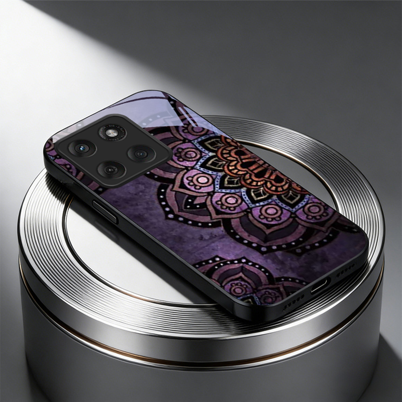Capa de Telefone de Vidro Pret - Phone Cases Purple avaliação e preço