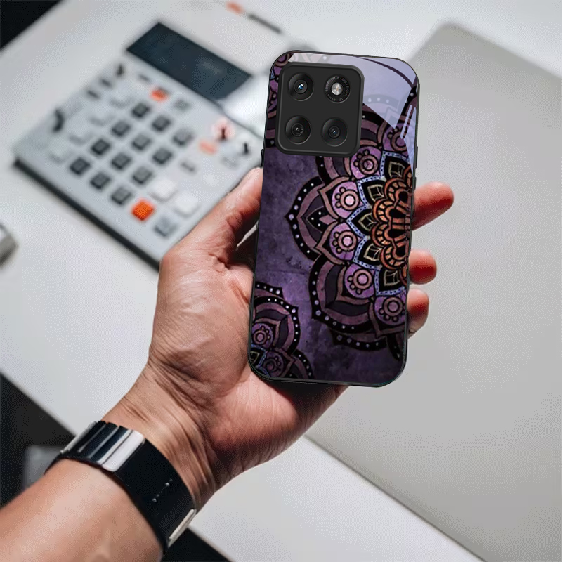 Capa de Telefone de Vidro Pret - Phone Cases Purple avaliação e preço