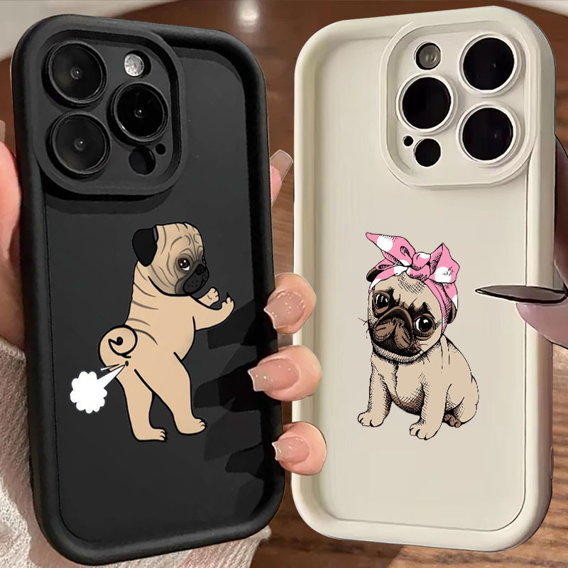 Engraçado pug cão buldogue fra - Phone Cases Quirky avaliação e preço