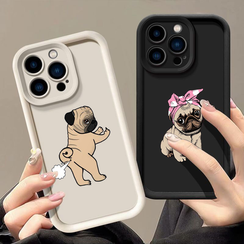 Engraçado pug cão buldogue fra - Phone Cases Quirky avaliação e preço