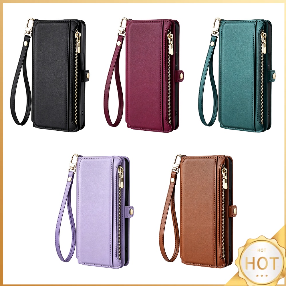 Capa Carteira Magnética de Cou - Leather Folio Wallet Case avaliação e preço